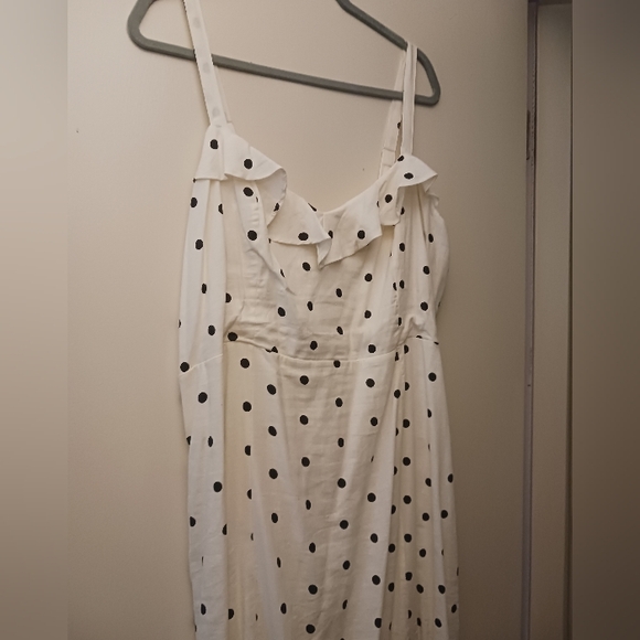 Polka Dot Midi Dress - Picture 1 of 4